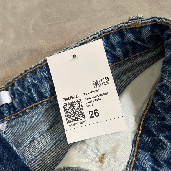 FOREVER 21 JEAN SHORTS - Picture 4 of 4